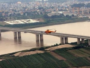 Hà Nội: Chính thức thông xe cầu cạn Pháp Vân