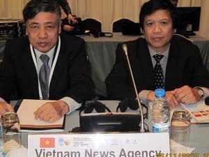 Đoàn TTXVN tham dự hội nghị Đại hội đồng OANA