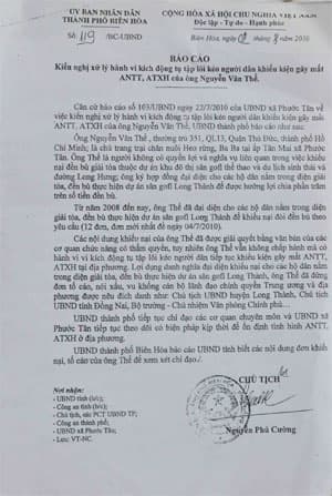 Cần xử lý hành vi kích động tụ tập, lôi kéo người dân khiếu kiện