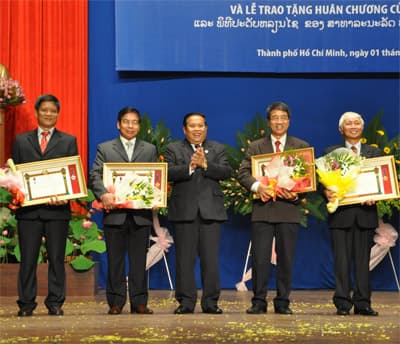 TP Hồ Chí Minh kỷ niệm trọng thể Quốc khánh Lào