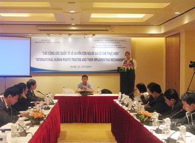Việt Nam hoàn thiện hệ thống pháp luật và cơ chế bảo đảm nhân quyền