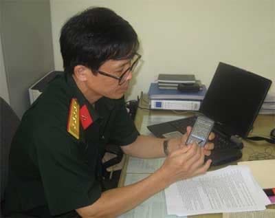 Phần mềm tính phần tử bắn cho pháo binh