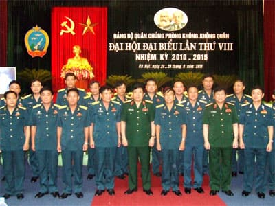 Dự và chỉ đạo Đại hội Đảng bộ Quân chủng Phòng không-Không quân