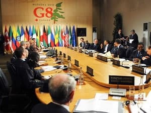G8 ra tuyên bố chung về những vấn đề toàn cầu