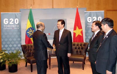 Gặp gỡ bên lề Hội nghị Thượng đỉnh G20