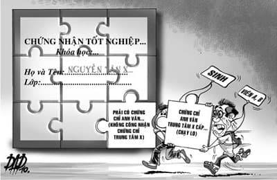 Nhốn nháo “săn” chứng chỉ ngoại ngữ