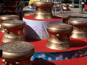 Đúc 100 chiếc trống đồng làm kỷ vật trong Đại lễ