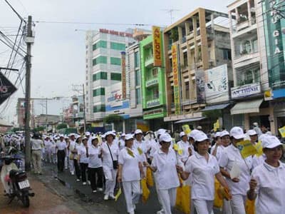 Lễ diễu hành đi bộ chào mừng 1000 năm Thăng Long- Hà Nộ
