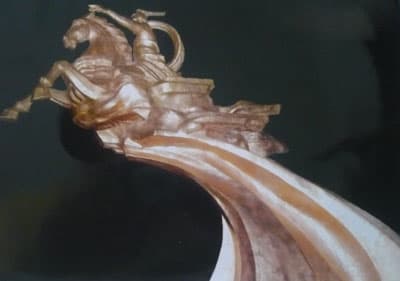 Lễ khai quang, hô thần nhập tượng Thánh Gióng