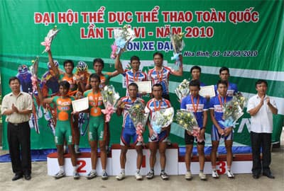 Đồng Tháp đoạt cả 2 HCV đồng đội tính giờ