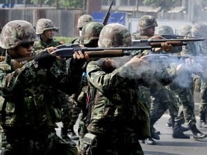 Thái Lan đã tăng thêm quân tại khu vực biên giới