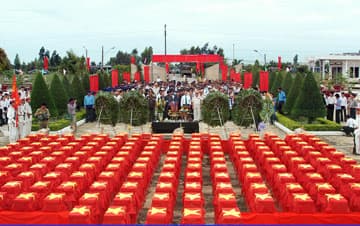 Hồi hương hơn 3.000 hài cốt liệt sĩ hy sinh tại Lào và Campuchia
