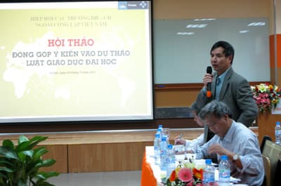 Dự thảo Luật Giáo dục cần rõ ràng như “kê đơn thuốc”