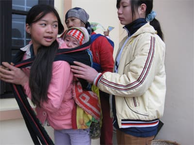 Thi viết về đề tài "Nuôi dưỡng trẻ nhỏ"