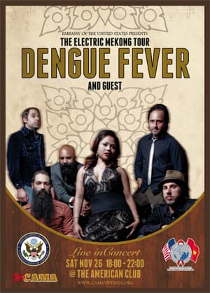 Ban nhạc Mỹ Dengue Fever trở lại Hà Nội