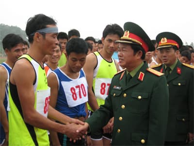Công tác tổ chức, điều hành tại Hội thao chu đáo, chặt chẽ