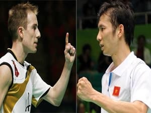 Cuộc đối đầu đỉnh cao giữa Tiến Minh và Peter Gade