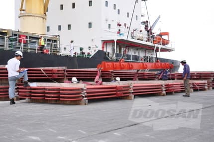 Bài 2: Công ty Doosan Vina - Những lô hàng “Made in Vietnam” từ Dung Quất ra thế giới