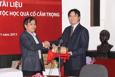 Bảo tàng Dân tộc học Việt Nam:Tiếp nhận thêm 1.700 tài liệu
