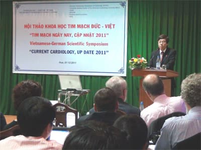 Hơn 100 chuyên gia tim mạch Việt - Đức chia sẻ kinh nghiệm