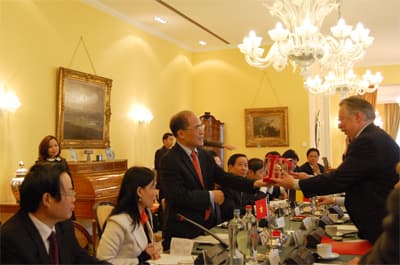 Ba ngày ở trái tim châu Âu