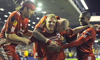 Kuyt lập công, Liverpool vượt qua Sparta Prague