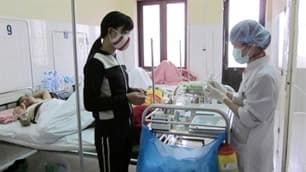 Bệnh nhân sốt phát ban tăng đột biến