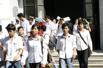 Thí sinh không quá 22 tuổi