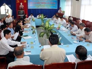 Hoàn thành lấy ý kiến tín nhiệm về ứng viên đại biểu Quốc hội