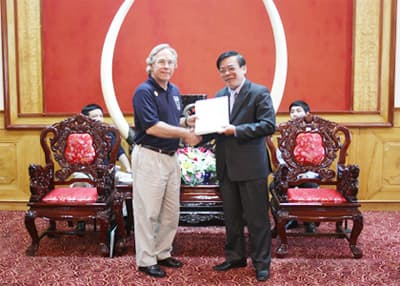 Tiếp đoàn Cựu chiến binh Hoa Kỳ tham chiến ở Việt Nam