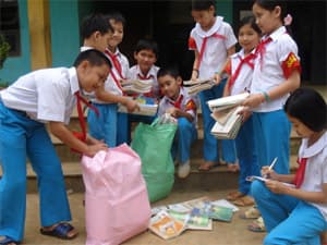 Phát động phong trào quyên góp SGK cũ tặng học sinh nghèo