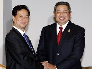Lãnh đạo Việt Nam-Indonesia nhất trí tăng tường hợp tác