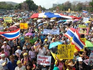 Thái Lan: Phe "áo vàng" thúc đẩy chiến dịch “bỏ phiếu chống”