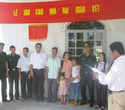 Mái ấm biên cương cho người nghèo ở Cam Lâm