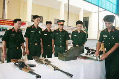 Huấn luyện sát đối tượng và địa bàn tác chiến