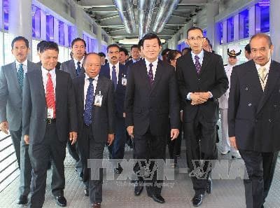 Chủ tịch nước Trương Tấn Sang dự Diễn đàn Doanh nghiệp Việt Nam - Ma-lai-xi-a