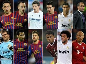 UEFA chính thức công bố đội hình tiêu biểu 2011