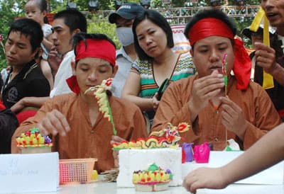 Hấp dẫn những hội thi nặn tò he
