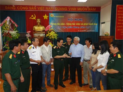 TTV,CTV nâng cao chất lượng các ấn phẩm báo Quân đội nhân dân