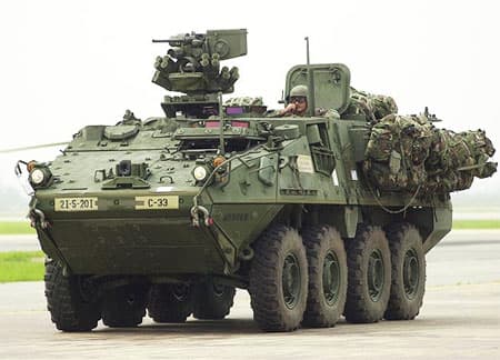 Lục quân Mỹ mua thêm 177 xe thiết giáp Stryker