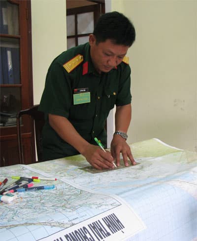 Diễn tập chỉ huy, tham mưu một bên hai cấp