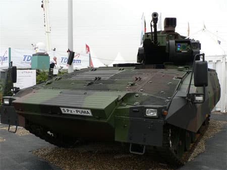 Lục quân Mỹ cân nhắc khả năng mua IFV Puma