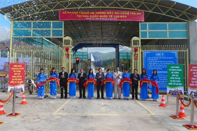 Khánh thành hệ thống máy soi container thứ 3 tại Việt Nam