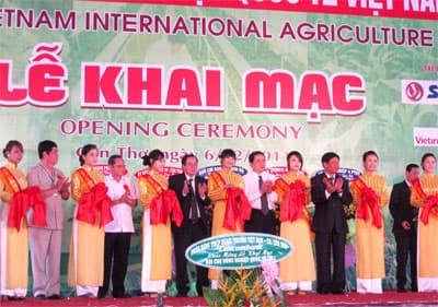 Khai mạc Hội chợ Nông nghiệp Quốc tế Việt Nam năm 2011