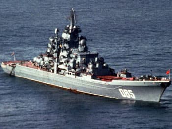 Hải quân Nga nâng cấp tuần dương hạm nguyên tử Admiral Nakhimov
