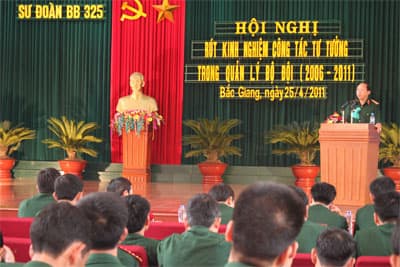 Hiểu bộ đội để quản lý chắc tư tưởng