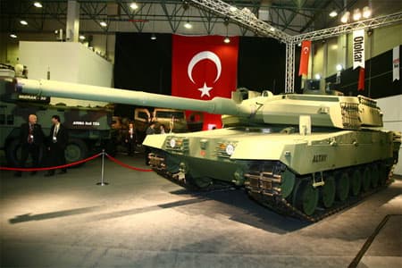 Thổ Nhĩ Kỳ ra mắt mẫu thử của MBT nội địa Altay