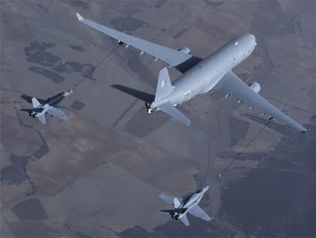 Australia nhận máy bay A330MRTT đầu tiên