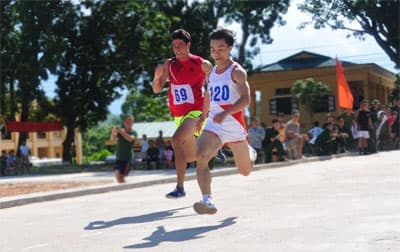 500 vận động viên tham gia Hội thao TDTT