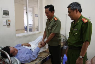 Dũng cảm cứu dân trong hỏa hoạn